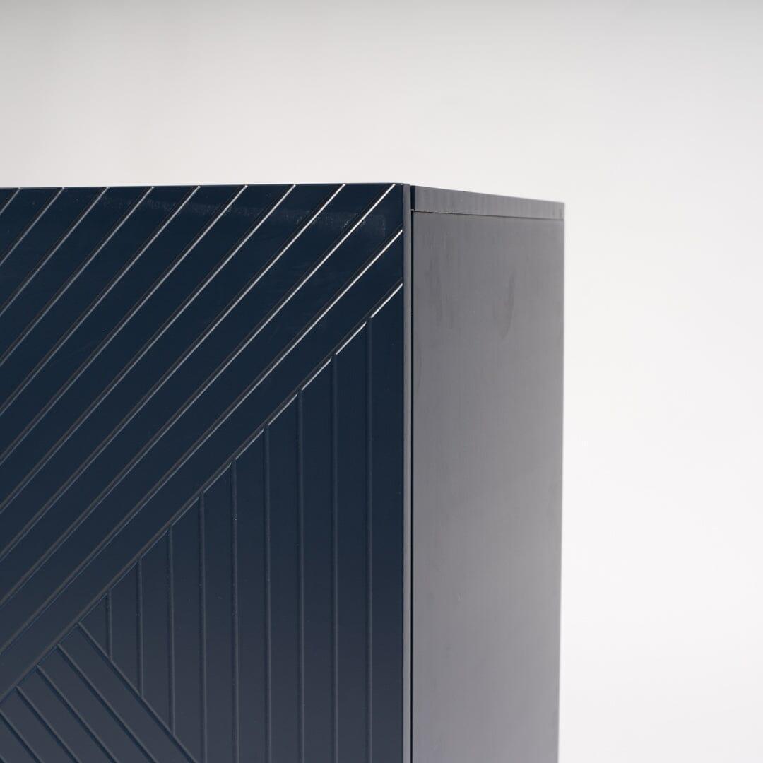 Jack 3 Door Large Sideboard - Geometric Blue